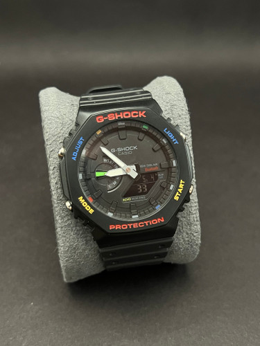 ساعت مچی مردانه اسپرت G-Shock مدل 2100 پمپی مشکی-ضد آب